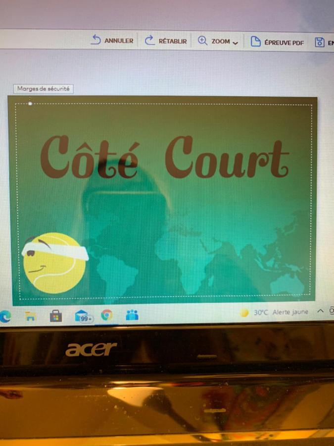 Cote Court Panzió L'Isle-sur-la-Sorgue Kültér fotó